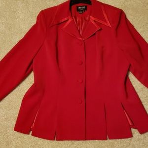Natasha Red 2pc Suit